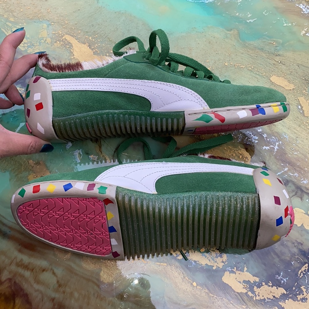 Puma Limited Edition Mihara Yasuhiro Calf Hair Sneakers - Picture 3 of 15